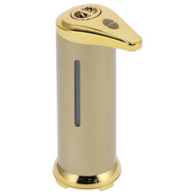 250ml Automatic Touchless Liquid Soap Dispenser with Infrared Sensor for Home Bathroom (Gold Label)