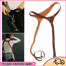 Dilwe Camera Strap Accessories for Cameras Right Shoulder Leather Camera Straps Single Shoulder Photo Right Shoulder