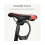 Mountain bike lock, portable lock with combination lock, orange 5
