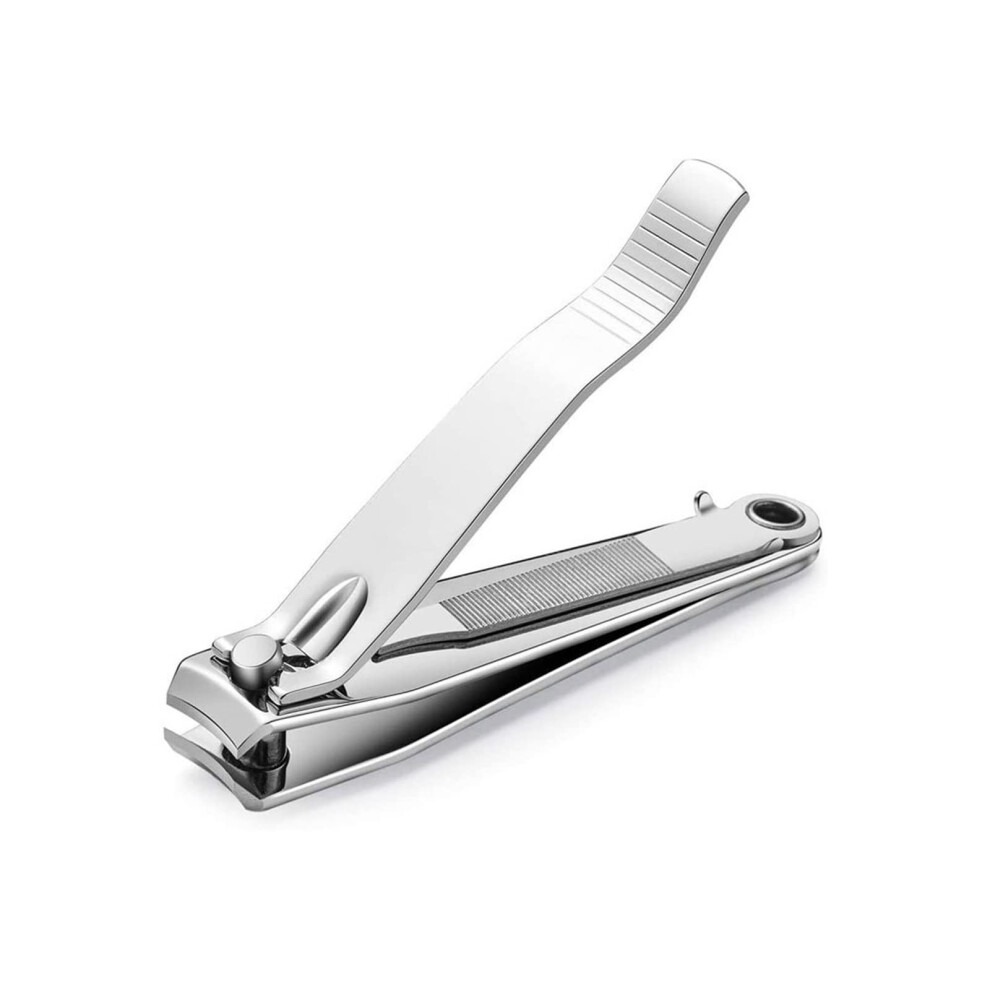 Stainless Steel Nail Clipper and Cuticle Nipper with Precise Cutting Blades for Fingernails and Toenails