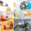 4 Pcs Multi-function Shaker Lids Cocktail Shaking Stainless Steel 304 6