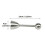 Stainless steel egg topper – Opens in one easy step 2