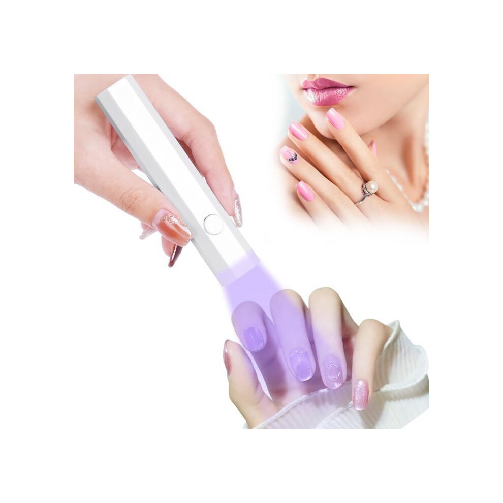 Aihontai Light Uv Gel Nail Lamp, With Usb Rechargeable Nail Dryer, Perfect Salon Nail Dryer Lamp