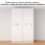 5 pcs multi-functional safety locks for baby drawers and cabinets, red 5