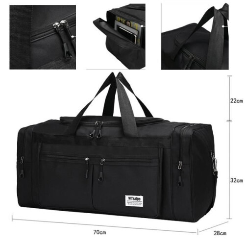 Large travel bag, moving bag - Grey 1