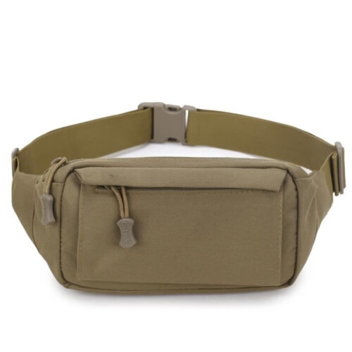 Fanny Pack - Unisex - Oxford Fabric - Αδιάβροχο - 3 τσέπες - Ρυθμιζόμενο λουράκι