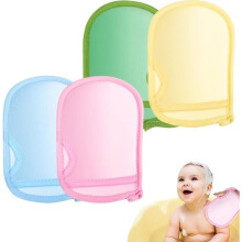 Γάντι απολέπισης - Super Soft - 4PCS - PVA - Pink Yellow Green Blue