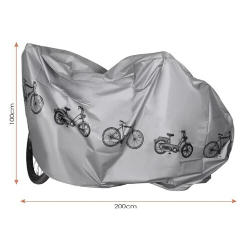 Bicycle cover - Not specified - 2 pieces - Waterproof - PEVA - Universal 1
