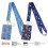 Badge Holder - Unspecified - Retractable Model - Polyester Lanyard - Card Pocket - Blue 1