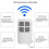 Security Alarm - Home Alarm - Wireless Model - 130dB - 2 Remote Controls - Easy Installation 4