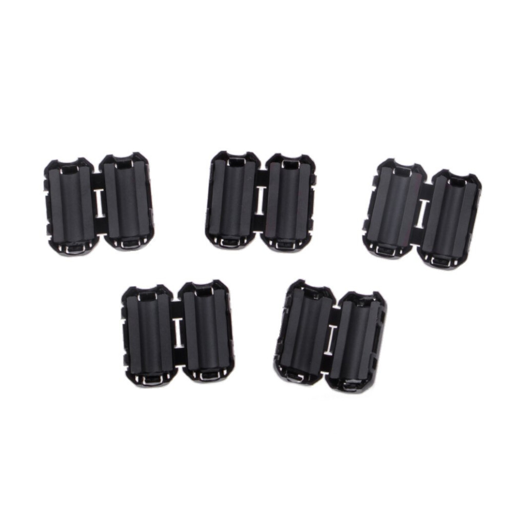 5 Pcs 5Mm Clipon Ferrite Bead Noise Suppressor For Rfi Emi Cable Interference Reduction 9365369940222