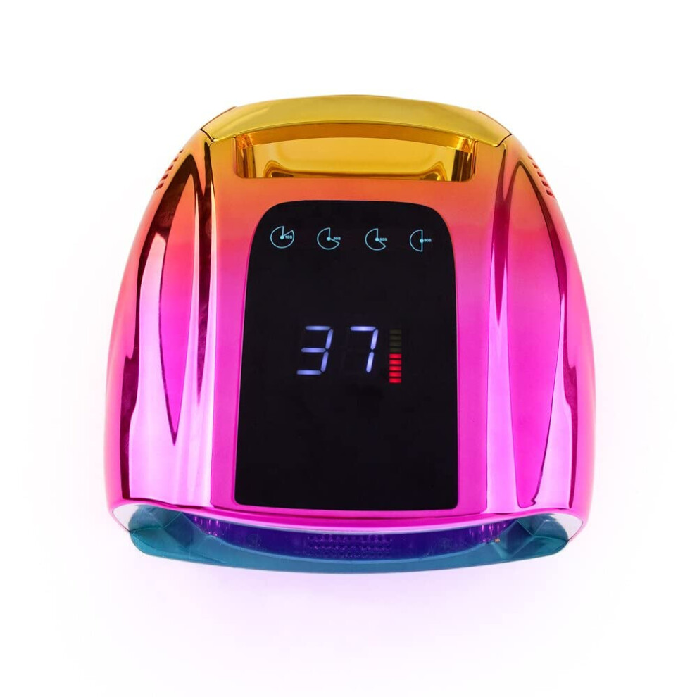 84W Rechargeable UV LED Nail Lamp with Handle, Cordless Gel Nail Dryer for SalonQuality Manicure