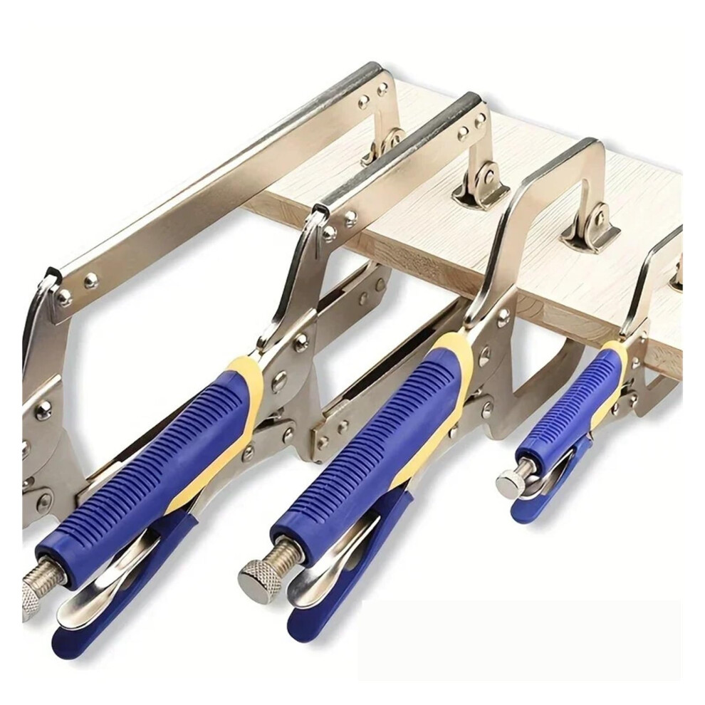 C Clamp Welding Locking Pliers With Swivel Pads For Woodworking, Metalwork And Clamping Tasks 1Pcs 9099447649102