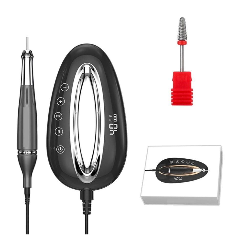 Electric Nail Drill 40000rpm Rechargeable Professional Nail Drill for Acrylic and Gel Nails