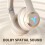 Έως και 65% έκπτωση σε εκθαμβωτικά ακουστικά Bluetooth με στήριγμα κεφαλής, ασύρματα 6