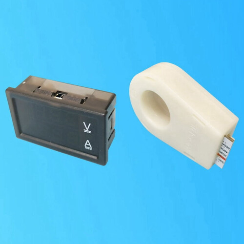 Αμπερόμετρο Hall Βολτόμετρο DC0-300V100A Παρακολούθηση μπαταρίας LED Ψηφιακός μετρητής 1