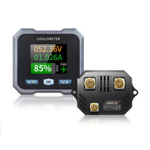 BL105F Coulomb-mérő DC10-100V0-50A vízálló akkumulátor- és voltmérő elektromos kétkerekű járművekhez, C