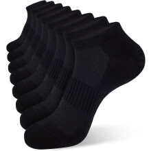 Heren enkelsokken, 8-pack, katoenen lage sokken, antislip, onzichtbare sokken, maat 9-12/13-15