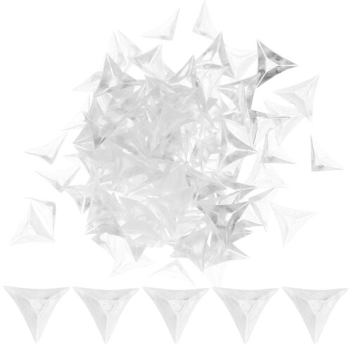 Eease300PCS Διαφανείς γωνιακές προστατευτικές θήκες κατά της σκόνης για συρτάρι 2