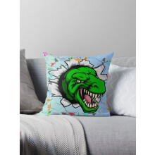 UUSI Karjuva dinosaurus, sukupuuttoon kuollut Jurassic World, nousu -heittotyynynpäälliset, kotelot, tyynynpäällinen, sohvan päällinen, 16 x 16