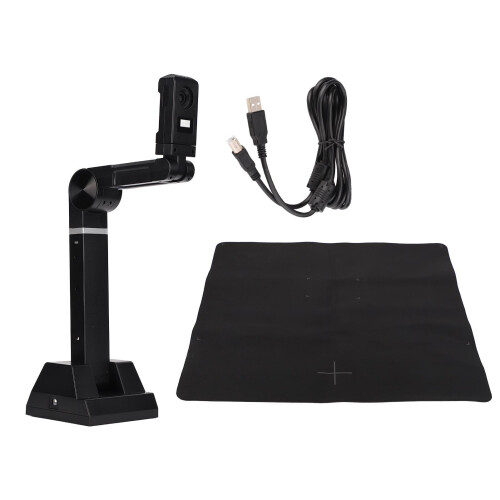 Ai Curve Flattening Document Camera Ocr Text To Speech Led Light High Resolution Digital Mic Touch Buttons Multi Joint Design Auto Focus A3 Size