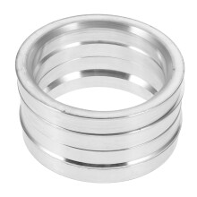 4pcs Aluminum Alloy Hub Centric Rings Wheel Spacer Adapters for Improved Handling and Fuel Efficiency