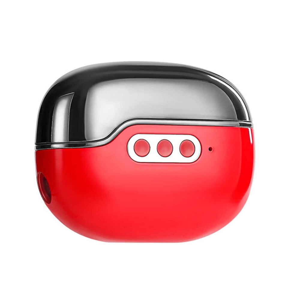 Red Electric Nail Clippers Automatic Trimmer For Adults And Seniors, Low Noise, Typec Rechargeable, 3Speed
