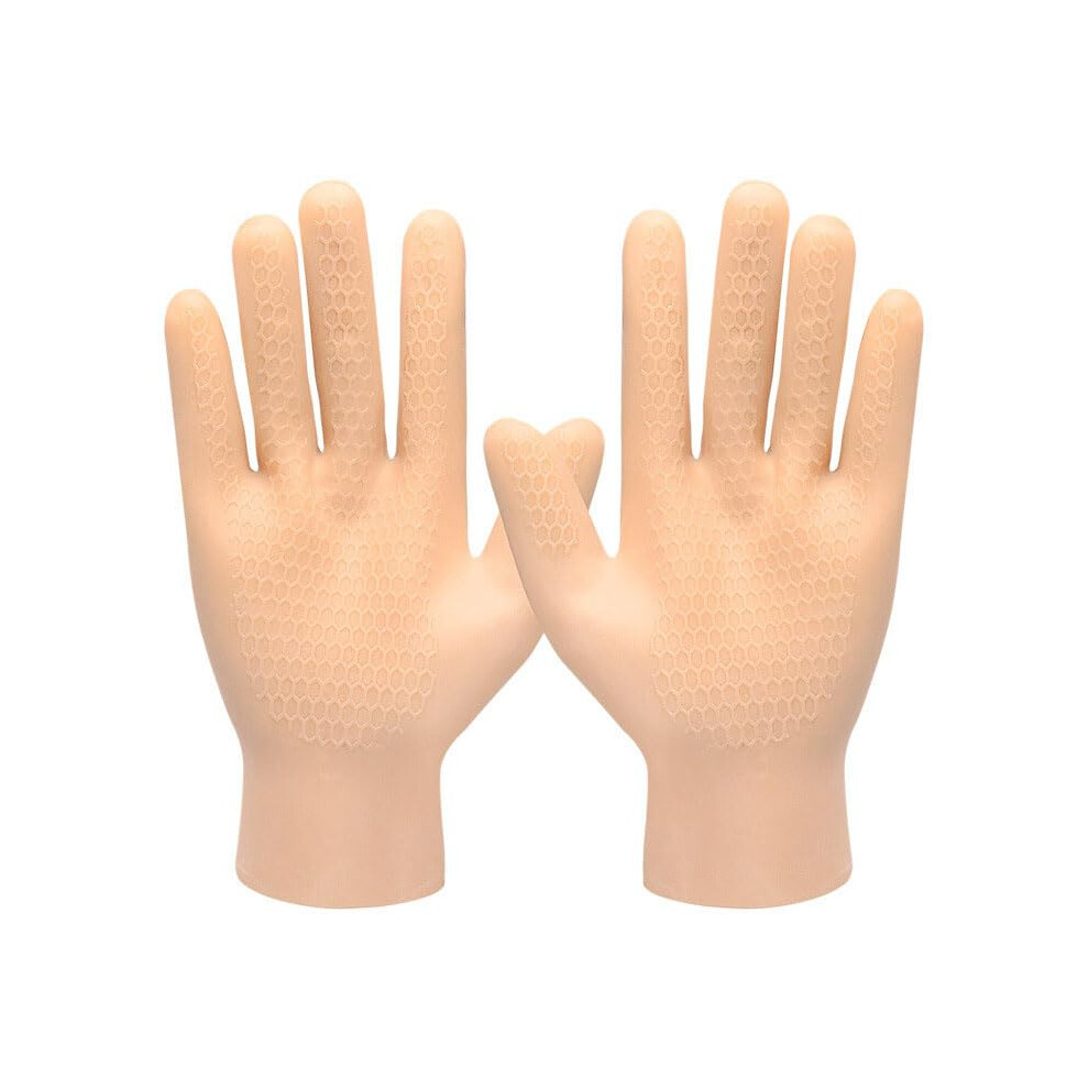 Moisturizing Gloves for Dry Hands Overnight Silicone Hydration Gloves Touchscreen Compatible Reusable