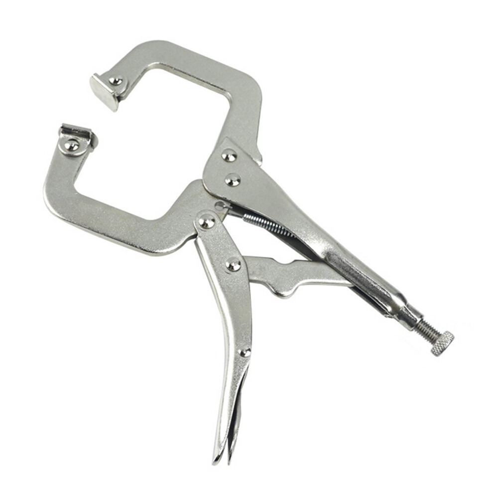 Locking C Clamp 175Mm Forged Carbon Steel With 40Mm Jaw For Woodworking And Welding 9365369942875