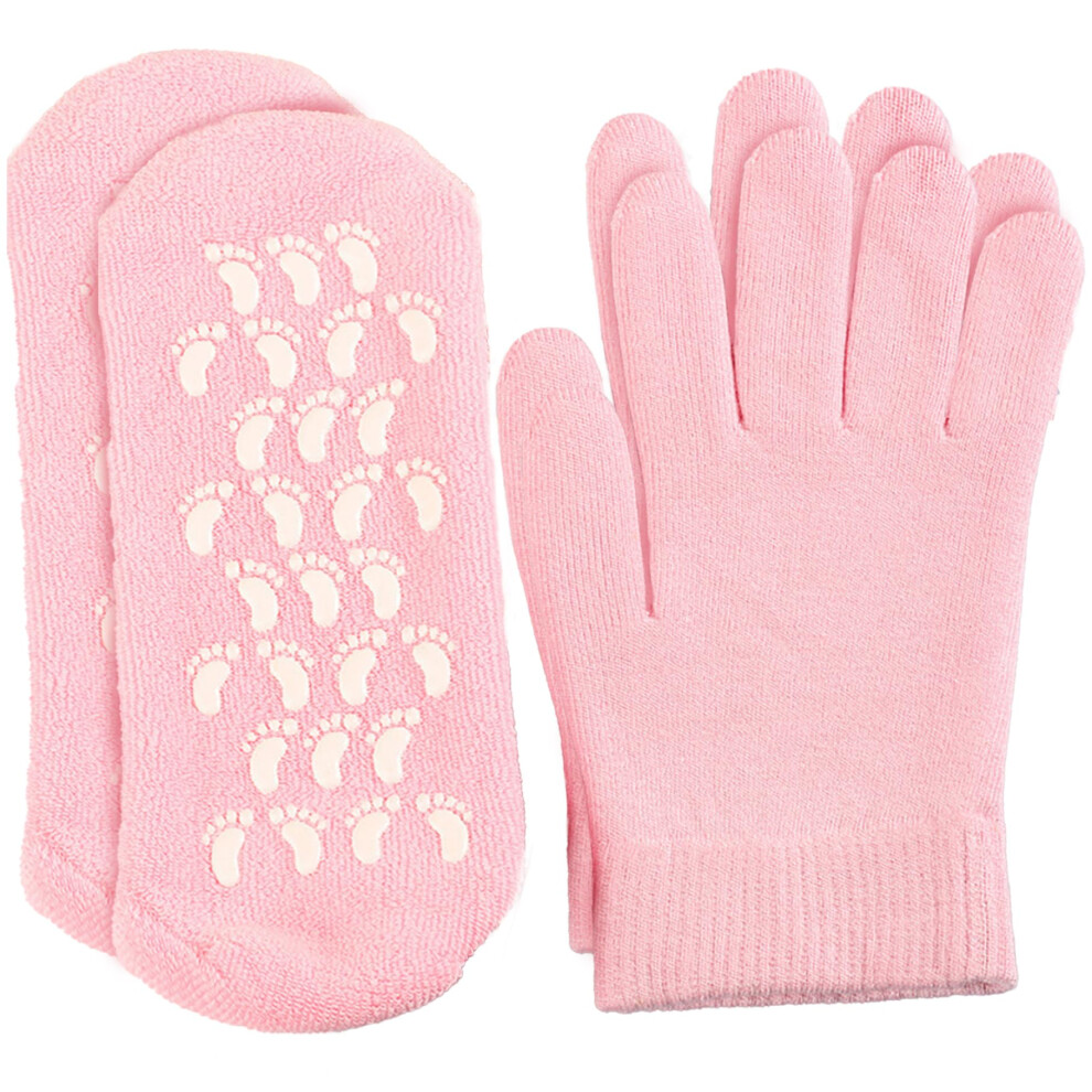 Moisturizing Gloves and Socks Set for Dry Skin Overnight Deep Hydration and Softening Hands Feet
