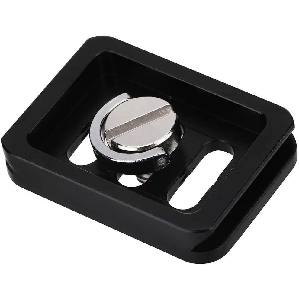 Quick Release Clamp Adapter, Mini Portable Aluminium Alloy Quick Release Plate Camera Mount Tackle Photography 9433291421635
