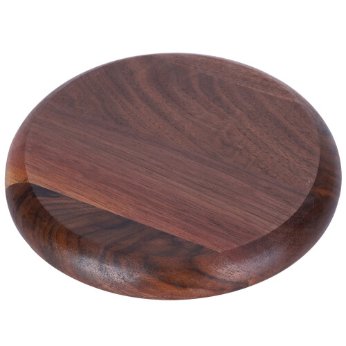 Handcrafted Black Walnut Wood Plate, Multipurpose Tableware for Elegant Home Decor 2