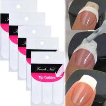 French Manicure Nail Stickers 240pcs SelfAdhesive French Tip Stencil Strips for DIY Nail Art