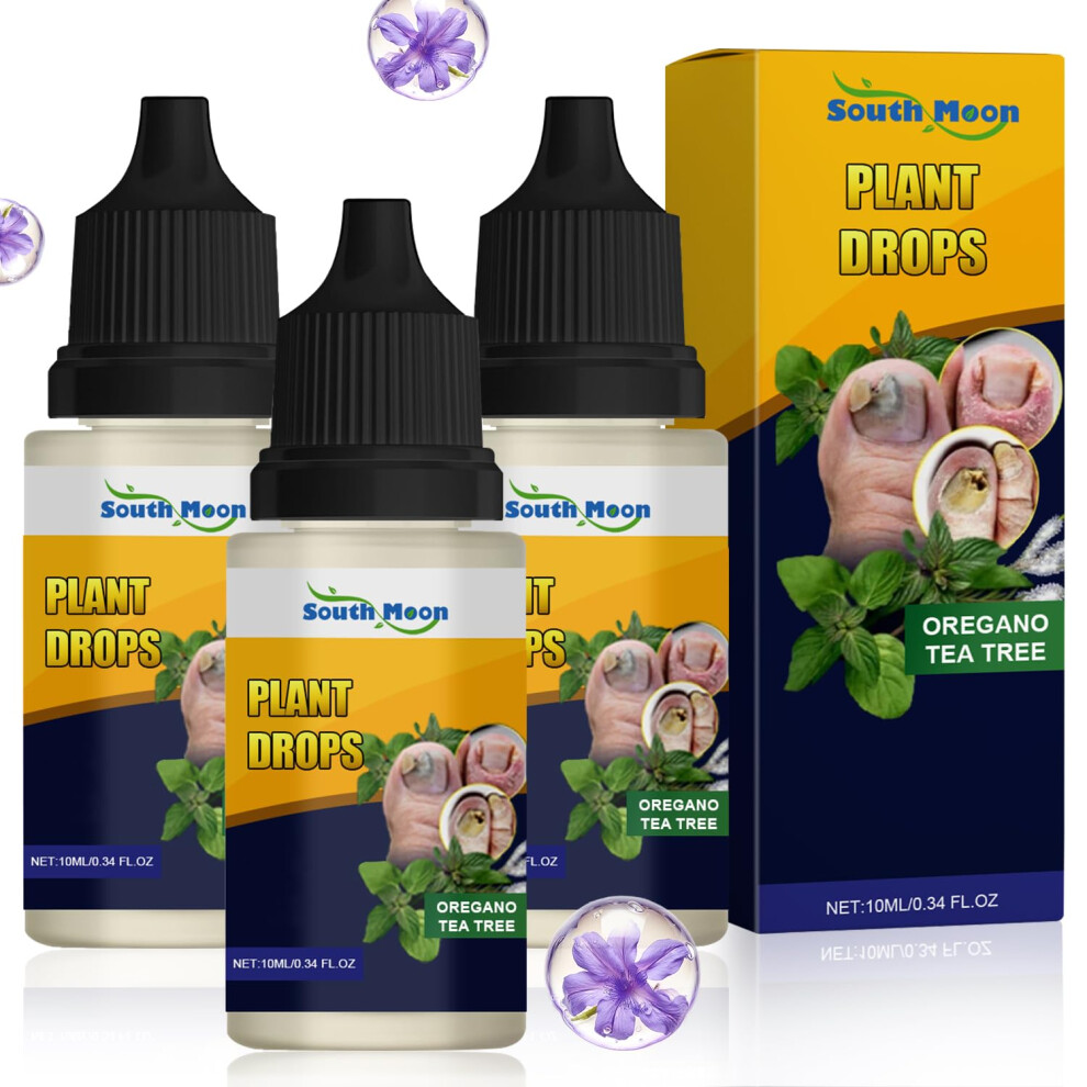 Nail  Oil with Tea Tree and Oregano â 10ml Fast Absorbing Solution for Damaged Nails