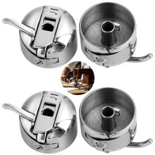 Sewing Machine Bobbin Case Set of 4, Stainless Steel, Fits Class 15 Front Load Models
