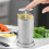 Multipurpose Storage Container for Home & Restaurant, Portable Tabletop Organizer with Easy Press-Top Opening 6