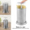Multipurpose Storage Container for Home & Restaurant, Portable Tabletop Organizer with Easy Press-Top Opening 7
