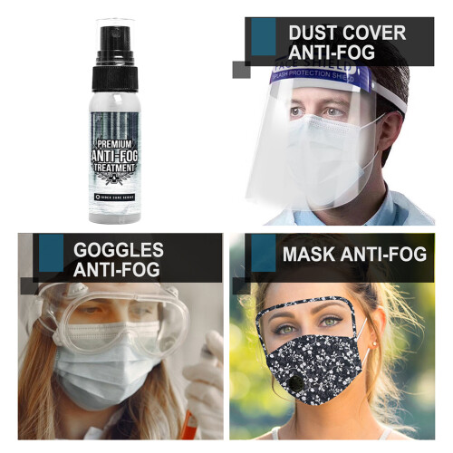 Αντιθαμβωτικό τζελ για μάσκες Premium Clear Vision Formula Ανθεκτικό στη βροχή και την ομίχλη 1