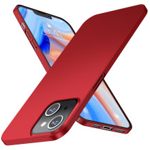 Rote iPhone 13 Hülle, perfekt kompatibel mit dem schlanken Design, rutschfeste Oberfläche für sicheren Halt und exquisite Ästhetik