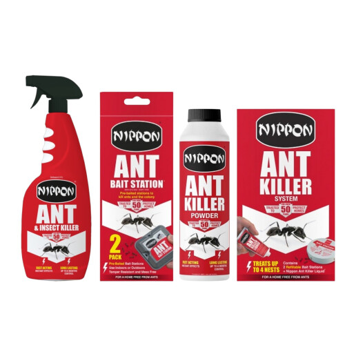 Vitax Nippon Ant Killer Kit Powder + 750ml Spray