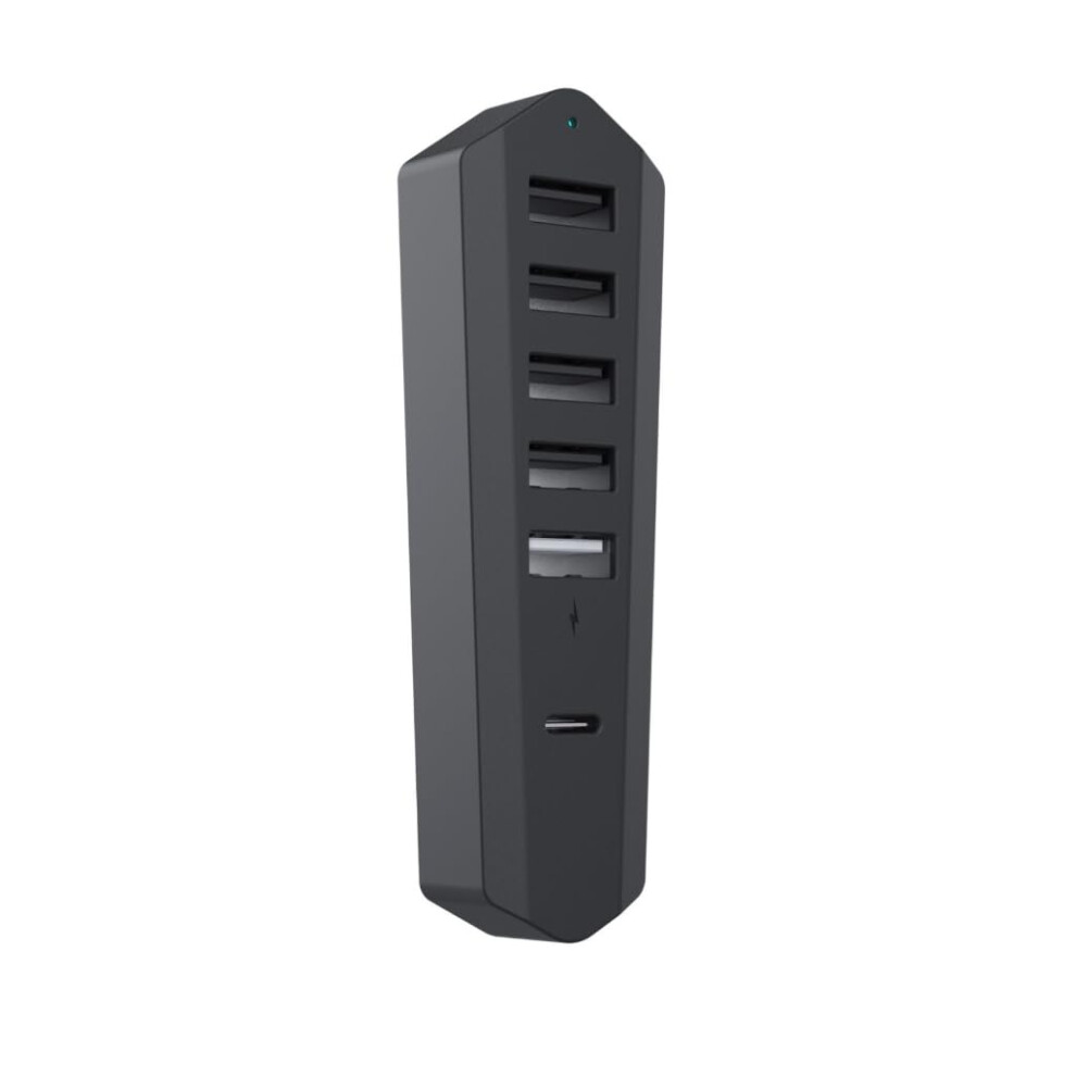 Usb Hub For Game Console 6 Port Usb 2.0 Expander With Usbc Charging And Speed Data Transfer 9450606354594