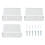 Floating Shelf For Any Color Scheme, Wall-mounted Rack With Strong Load Capacity (3Pcs Clear) 2