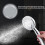 Water Saving Shower System With Special Spray Plate Solar Powered Design Nebulizing Mist Functionality And Easy Clean Capability 6