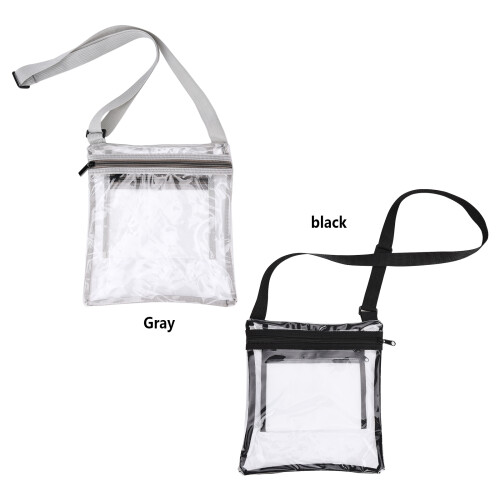 Transparent Design Clear Bag, Stadium Approved Waterproof Material Tpu For Quick Security Access 2