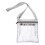 Transparent Design Clear Bag, Stadium Approved Waterproof Material Tpu For Quick Security Access 8