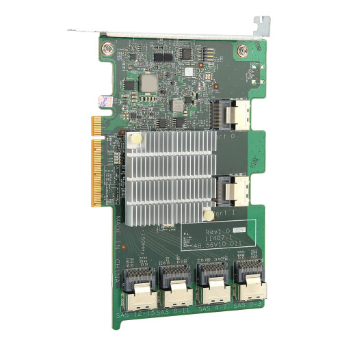 Κάρτα ελεγκτή PCIe3.0x8SAS SATA υψηλής ταχύτητας με 16 θύρες και υποστήριξη RAID, κατασκευή 1