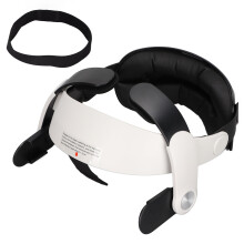 Ergonomisk komfortrem för Oculus Quest, justerbar Elite-rem med förbättrat stöd och tryckavlastning för sömlösa VR-resor