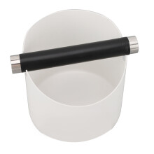 Edelstahl-Kaffeepulver-Entsorgungskiste 114 mm Weiß 4,5 Zoll