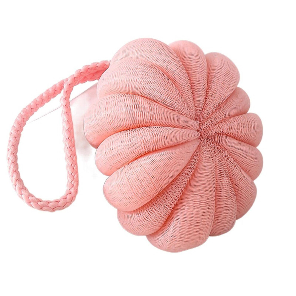 Bath Sponge Loofah Shower Scrubber with Soft Mesh for Gentle Exfoliation and Rich Foaming