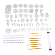 Outils pour fondant et décoration de gâteaux, ensemble de moules à éjecter de haute qualité, moules à décorer en forme de fleur, feuille,